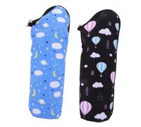 ERINGOGO 2pcs Insulated Bottle Pouch Bottle Warmer Bags for Outdoor Use Keeps Warm for Hours Machine Washable Stylish Design Hot Air Balloon Cloud