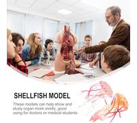 ERINGOGO 2pcs Jellyfish Model Toy Sea Animals Ocean Creatures for Boys and Girls Aquarium Toys Household Decor