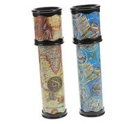ERINGOGO 2pcs Kaleidoscope Plastic Educational Interactive Parent Pattern Changing Magical Visuals Safe Play Random Color