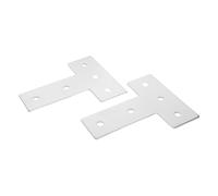 ERINGOGO 2pcs Metal Building Strip for Rc Cars Model Vehicle Frame Bracket DIY Mechanical Assembly Kit Parts for Stem Project and Chassis Reinforcement