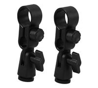 ERINGOGO 2pcs Mic Clip Holders for Shock Mount Microphone Clamps Easy Install Microphone Stand Accessories for Optimal Recording Performance