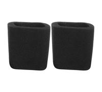 ERINGOGO 2PCS Microphone Foam Windscreen, Black 10mm Thick Sponge Wind Cover for Karaoke and Interview, Noise Reduction Mic Protector for Handheld Mics