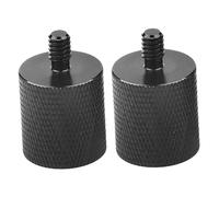ERINGOGO 2pcs Microphone Stand Adapter Metal Mic Screw Converter for Tripods Cameras and Lighting Equipment Lightweight Resistant