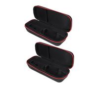 ERINGOGO 2pcs Microphone Stand Carry Case Mic Carry Case Zipper Multi-mic Holder Microphone Bag Cover for Wireless Carrier Pouch for