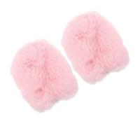 ERINGOGO 2pcs Microphone Wind Cover for Furry Mic Shield for Outdoor Recording Noise Reduction Voice Capture for Live Streaming