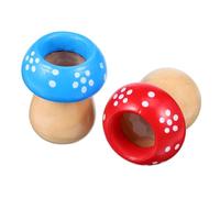 ERINGOGO 2Pcs Mushroom Shaped Kaleidoscope Rotating Playthings for Unique Educational Decor for Parties and Creative Fun Design