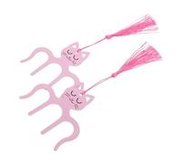 ERINGOGO 2pcs Music Book Clips Decorative Cartoon Cat Page Holders for Piano Music Metal Score Assistant Accessories with Firm Grip for Electric and Upright Pianos