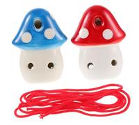 ERINGOGO 2pcs Ocarina Beginner Musical Instrument for Boy Girl Easy to Play Beautiful Sound for Music Practice and Learning Includes Lanyard