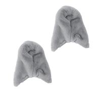 ERINGOGO 2pcs Parrot Bird Nest Blanket Medium Gray Cozy Warm Bird Sleeping Shawl Soft Cage Shelter for Indoor Outdoor Use