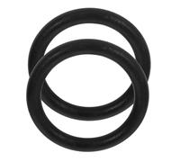 ERINGOGO 2PCS Plastic Gymnastic Rings for Strength Training Bodyweight Workout Fitness Rings for Pull Ups Dips Core and Upper Body Muscle