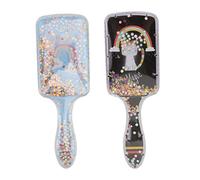 ERINGOGO 2pcs Plastic Rainbow Combs Cartoon Pattern for Hair Detangling and Massage