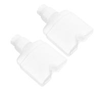 ERINGOGO 2pcs Portable Breastmilk Storage Bottles with Feeding Aid for Newborns Lightweight Milk Storage Holders with Measurement Markings Compatible Accessories for Breastfeeding Mothers