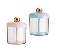 ERINGOGO 2pcs Portable Foaming Bottle Set for Skincare Tools for Facial Cleansing Shampoo and Shower Gel Lightweight and Durable Foam Maker Stylish Design for Travel Use