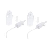 ERINGOGO 2Pcs Portable Plastic Nasal Irrigator for Nasal Cleaning Safe Durable Material Easy to Use Spray Bottles for Blocked Nose Reusable and Convenient