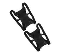 ERINGOGO 2Pcs PU Leather Sword Carry Case with Adjustable Shoulder Straps - Twin Sword Scabbard Bag for Adults and, Suitable for Fencing Gear, Cosplay, Renaissance Costume Use