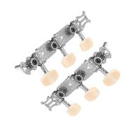 ERINGOGO 2pcs Resin and Metal Guitar Pegs Tuning Knobs for Classical Guitar Left-handed Right-handed Options Random Color Accessories Random Color