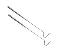 ERINGOGO 2Pcs Retractable Snake Grabbing Hooks Durable Tools for Safe Snake Catching and Reptile Handling Extendable Design for Enthusiasts and Professionals