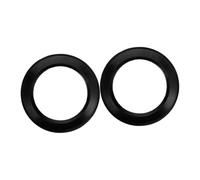 ERINGOGO 2pcs Rv Toilet Flush Gasket Seal Rings Durable Rubber Replacement for Camper Trailer Reservoir Tank Leak Prevention Toilet Flange Sealing Kit Travel Trailer Bathroom Accessories