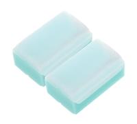 ERINGOGO 2pcs Sensory Exercising Bath Brush for Portable Soft Bristle Sponge for Gentle Cleaning and Sensory Training Easy to Clean Bath Accessories Green