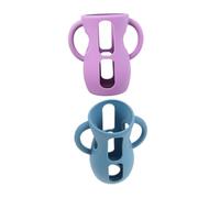 ERINGOGO 2pcs Silicone Bottle Sleeves Compatible with Philips Bottles with Breakage Design Moisture Resistant Covers for Feeding Stability