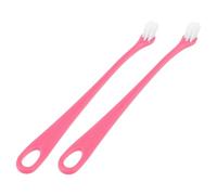 ERINGOGO 2Pcs Soft Bristle Pets Toothbrush for Cats and Dogs Gentle Oral Care Material Suitable for Pets Dental Cleaning and Gum Protection