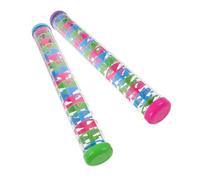 ERINGOGO 2pcs Spiral Rain Stick for Plastic Musical Rain Sound Instrument for Sensory Exploration Early Cognitive Development and Creative Play