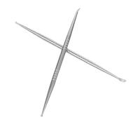ERINGOGO 2pcs Stainless Steel Auricular Point Pen Anti-Slip Thread Ear Acupuncture Probe Massage Tool for Ear Care and Body Point Detection
