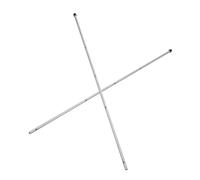 ERINGOGO 2pcs Stainless Steel Foosball Table Replacement Poles Soccer Machine Rods for Indoor Table Football Easy Install Accessories for Family Game Night and Social Fun