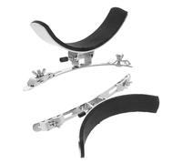 ERINGOGO 2pcs Stainless Steel Marching Drum Leg Rest Snare Drum Support Parts Percussion Instrument Hardware for Music Lovers
