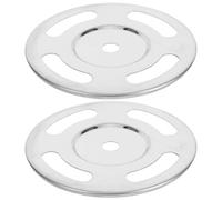 ERINGOGO 2Pcs Stainless Steel Rope Hooks 100Mm for Stanchion Posts, Replacement Hanging Ring Accessories Suitable for Hotel Queuing and Crowd Management