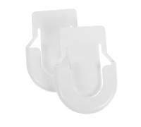 ERINGOGO 2pcs Stethoscope Fixing Holders with Adhesive Backing Medical Stethoscope Hanging Buckles for Nurses and Doctors for Professional Use