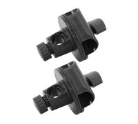 ERINGOGO 2pcs Swiveling Grip Head Clamp Mount for Boom Arm Microphone Stand Adapter Horizontal Mic Holder Bracket Accessories Angle Connector