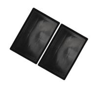 ERINGOGO 2pcs Thickened Plastic Cage Liner Tray Leakproof Dog Crate Bottom Replacement Pan for Rabbit and Small Animal Cages Sturdy Spill Resistant Pet Poop Tray for Clean Living Spaces