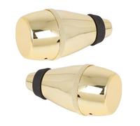 ERINGOGO 2pcs Trumpet Mute for Beginners Straight Mute Accessories for Quiet Practice Easy Installation Compatible Trumpets Performance Material Finish