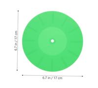 ERINGOGO 2Pcs Vinyl Recorder Mats Static Silicone Cushions for Turntables Lightweight Slipmats for Enhanced Sound Quality Vibration Control Record Player Accessories