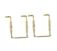 ERINGOGO 2Pcs Violin Chin Rest Screws Forward Reverse Thread Design Metal Chinrest Accessories for Easy Installation Violin Parts and Tools