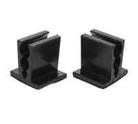 ERINGOGO 2pcs Wireless Lavalier Microphone Clips with Touch Fastener Lightweight Portable Lapel Mic Holders for Shirt and Conference Use Secure Adhesion for Podcast Meeting and Stage