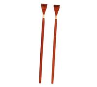 ERINGOGO 2pcs Wooden Chicken Scratchers Long Handle Back Itching Stopping Tool for Adults