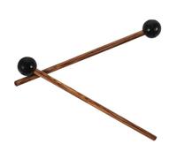 ERINGOGO 2pcs Wooden Drumsticks Set Chicken Wing Wood Mallets for Tongue Drum and Percussion Instruments for Musicians and Students