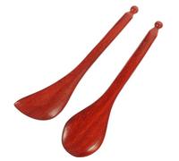 ERINGOGO 2pcs Wooden Facial Relaxing Massager Sticks Smooth Body Scraping Scrapers for Circulation Boost and Skin Elasticity Improvement