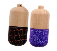ERINGOGO 2pcs Wooden Kendama for Traditional Japanese Hand Eye Coordination Game Creative Toss and Catch Pill Design Suitable for Hobbyists Birthday and Holiday Random Color