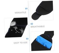 ERINGOGO 2pcs Wrist Ice Pack Wrap with Strap Reusable Gel Cold Compress for Sports Injuries Swelling Carpal Tunnel Sprains Muscle Relief and Headache Therapy