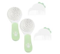 ERINGOGO 2Set Soft Bristle Brush Comb for Newborns for Gentle Grooming Registry