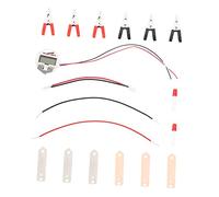 ERINGOGO 2sets Fruit Battery Experiment Kit Diy Bio Energy Science Toys for Learn Electricity Generation with Potatoes and Fruits Educational Stem Activities