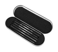 ERINGOGO 2sets Stainless Steel Spiral Ear Spoon Kit for Ear Wax Removal with Storage Box Comfortable and Easy to Use for Members 6pcs*2