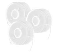 ERINGOGO 3 Rolls Pva Water Soluble Fishing String Tape Fast Dissolving Spool for Bait Bags and Fishing Accessories Carp Feeder Tool