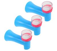 ERINGOGO 3 Sets DIY Sound Vibration Model for Interactive Educational Ear Anatomy Science Kit Plastic Construction Portable Early Learning Tool for Classroom Sound Transmission Teaching