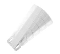 ERINGOGO 300PCS Clear Plastic Hanging Tabs with Cloud-Shaped Slot Hole Self-Adhesive Retail Display Labels for Small Merchandise Industrial Strength Stickers for Shelves and Hooks