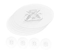 ERINGOGO 30pcs Adhesive Furniture Wall Anchors for Proofing Heavy Duty and Pet Safety Fasteners No Drill Installation Versatile Material for Tv Shelves Cabinets and More