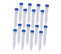 ERINGOGO 30pcs Centrifuge Tubes with Screw Caps Graduated Plastic Test Tubes for Laboratory Use Soft Caps Smooth Wall Design for Biochemistry and Molecular Biology Testing
